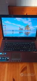 PC portatile ASUS K73SV - i3 - 17.3" pollici