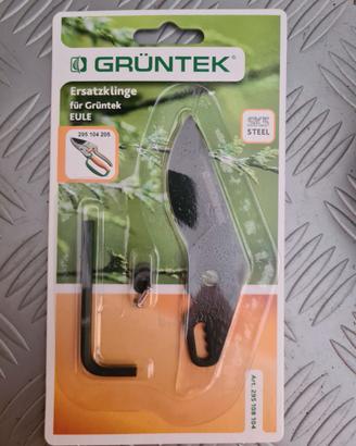 Nuove - 2 GRÜNTEK Lama di Ricambio per cesoie