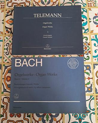 spartiti musicali per organo