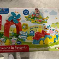 Trenino in fattoria