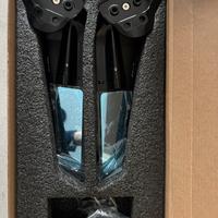Specchietti retrovisori rizoma yamaha R7 R6 neri
