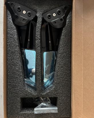 Specchietti retrovisori rizoma yamaha R7 R6 neri