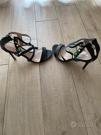 Sandali gioiello con tacco