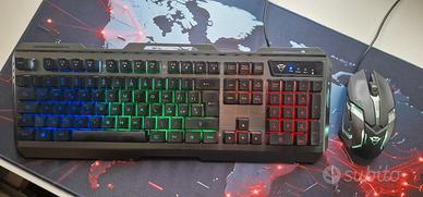Trust GXT tastiera e mouse gaming