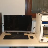 Pc hp + stampante 3D SharebotNG 
