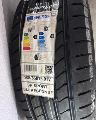 Ruota e cerchione Dunlop 205/55 R16 91V