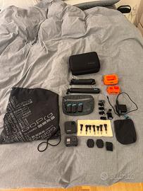 Gopro max + Gopro 8 + accessori