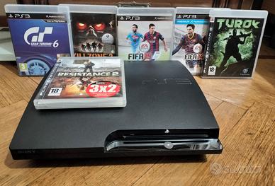 Lotto PS3 Slim CECH-2504A 160

GB + 7 Giochi PS3
