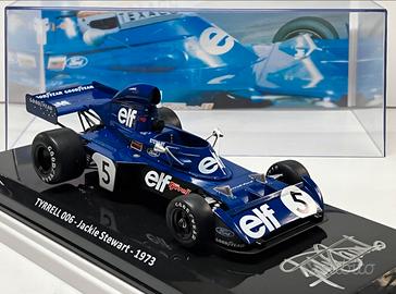 Formula uno Tyrell 006 firmata da Jacky Stewart
