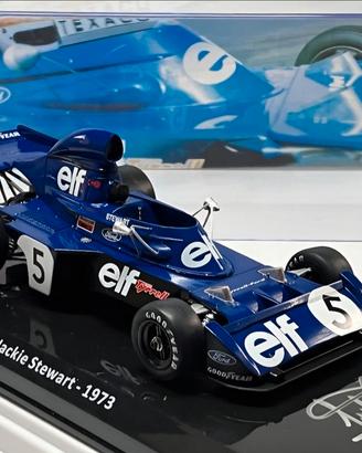 Formula uno Tyrell 006 firmata da Jacky Stewart