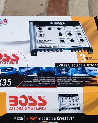 BOSS AUDIO SYSTEMS BX35 crossover elettronico 3 vi