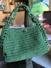 borsa all' uncinetto 
