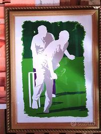 Litografia  d'autore  firmata "Cricket"