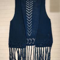 OVS Gilet in maglia traforata (taglia S)
