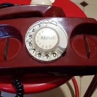 Telefono Lillo anni 70 / 80 Rosso