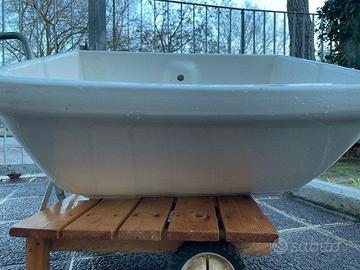 Vasca Lavatoio lavapanni in ceramica 75x60x40 cm