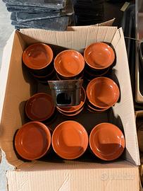 27 Fornellini in terracotta