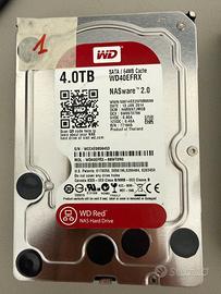 Hard Disk Western Digital RED 4TB WD NAS
