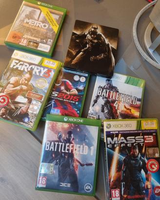 7 giochi per xbox One e 360