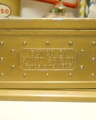 Salvadanaio  Forziere Banco Di Santo Spirito '600.