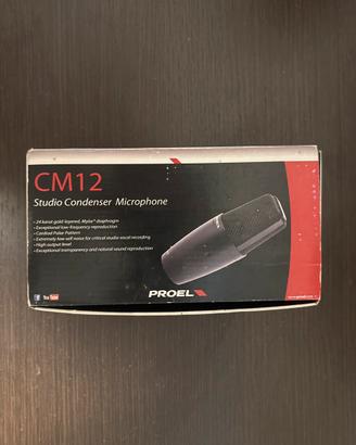Microfono a condensatore PROEL CM12