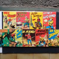 Tex Willer -costa bianca-mini lotto di 9 pezzi [C7