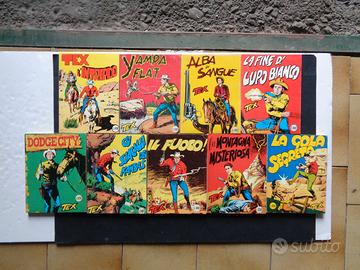 Tex Willer -costa bianca-mini lotto di 9 pezzi [C7