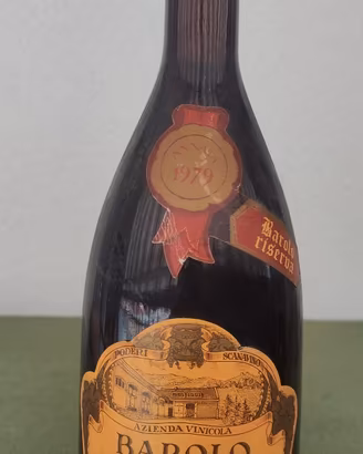 Bottiglia Barolo Riserva 1979 Poderi Scanavino DOC