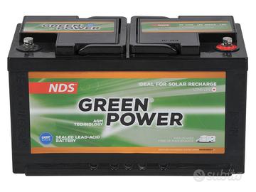 batteria agm green Power 100a