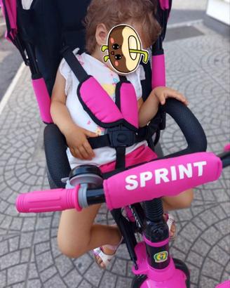 Triciclo con manico bimba
