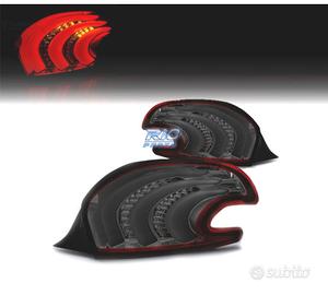 FANALI PER PEUGEOT 208 12-15 LIGHT BAR ROSSO FUMÉ
