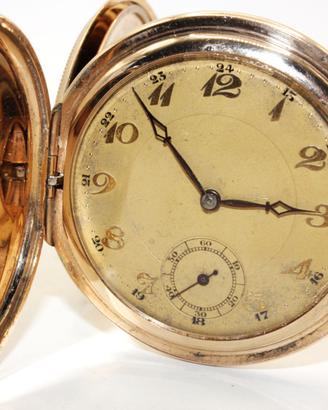 Splendido Savonette anni 30 Gold Double
