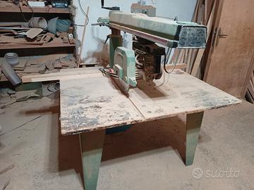 Sega radiale per legno trifase