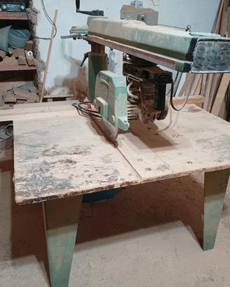Sega radiale per legno trifase