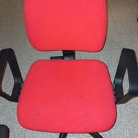 Poltrone sedie ufficio verde/ rossa/ nera