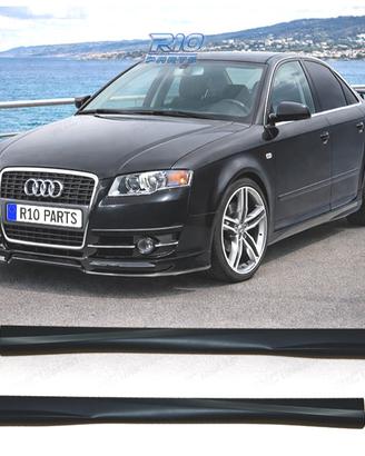 MINIGONNE LATERALI AUDI A4 B7 04-07 LOOK TURBO