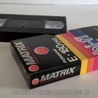 Cassette video vhs matrix 180 - usate