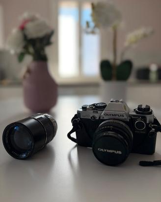 Fotocamera Olympus OM-10+Zuiko 50mm f/1.8 Vintage