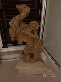 Lampada in legno