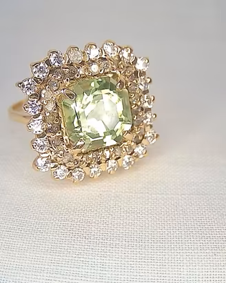 Prestigioso Anello in oro Giallo 750