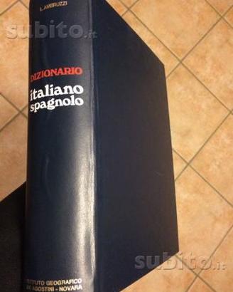 Dizionario RILEGATO de LO SPAGNOLO PER TUTTI