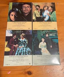 4 dvd la grande letteratura scenrggiata Rai