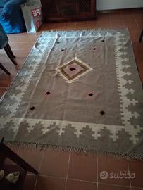 Tappeto Kilim autentico 170x230 origine indiana 
