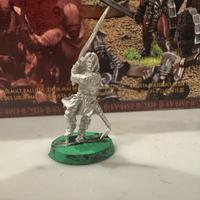 Aragorn in metallo Signore degli anelli