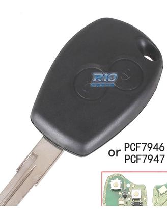 CHIAVE COMPLETA RENAULT SCENIC CLIO KANGOO