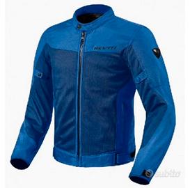 GIACCA MOTO ESTIVA UOMO REV'IT ECLIPSE - BLU  TG.L