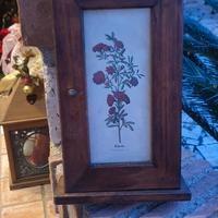Casetta portachiavi in legno anticato 