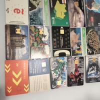 carte telefoniche vecchie e rare