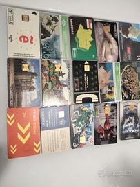 carte telefoniche vecchie e rare