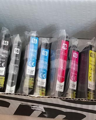 10 CARTUCCE SIGILLATE NUOVE EPSON 16XL